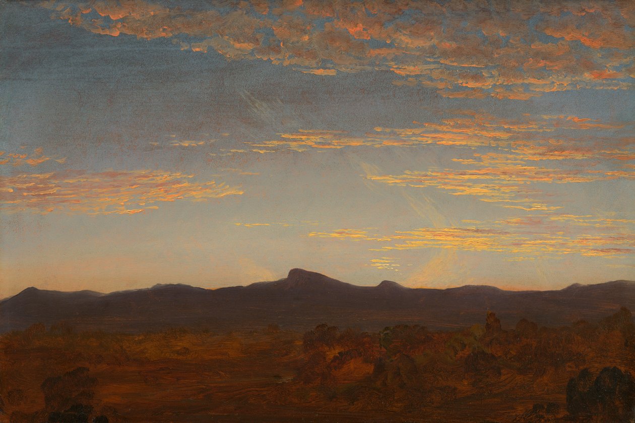 Studera för Catskill Creek av Thomas Cole