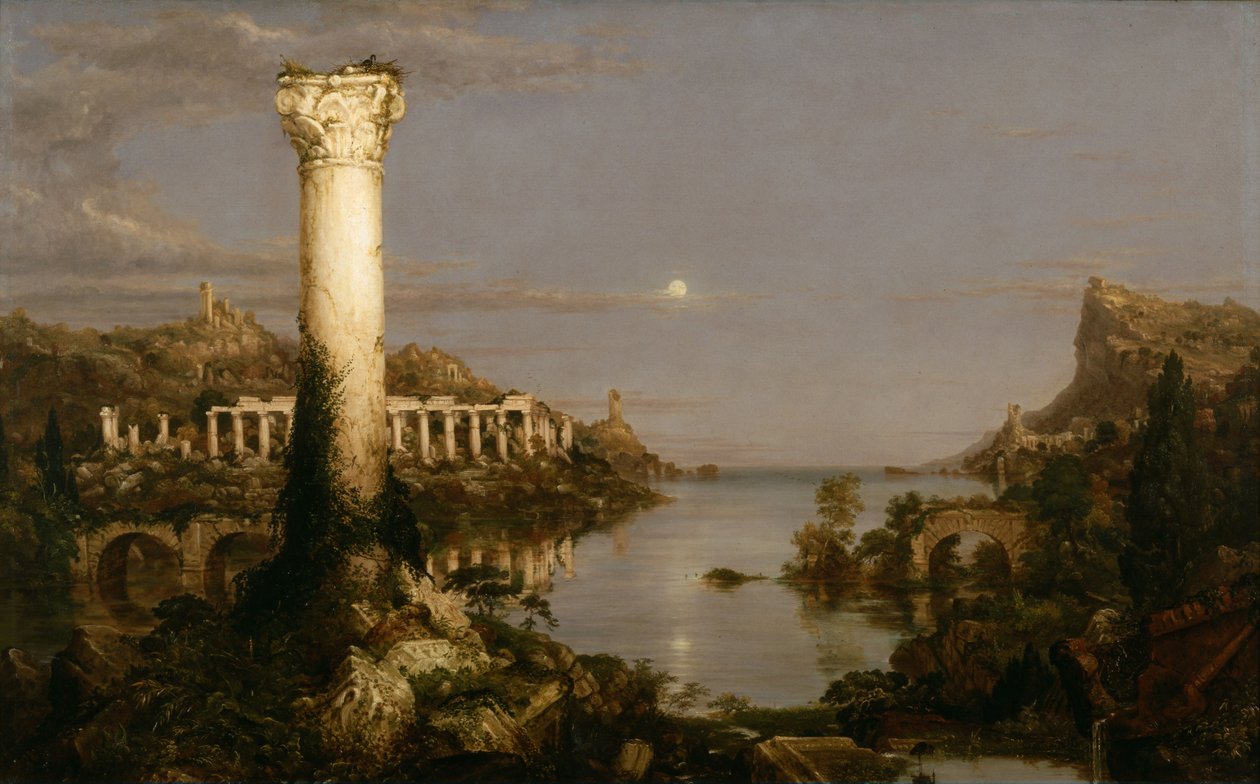 The Course of Empire. Desolation av Thomas Cole