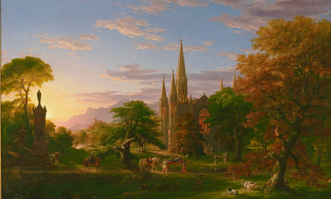 Återkomsten, 1837 av Thomas Cole
