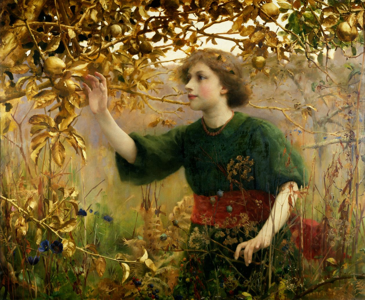 En gyllene dröm, 1893 av Thomas Cooper Gotch