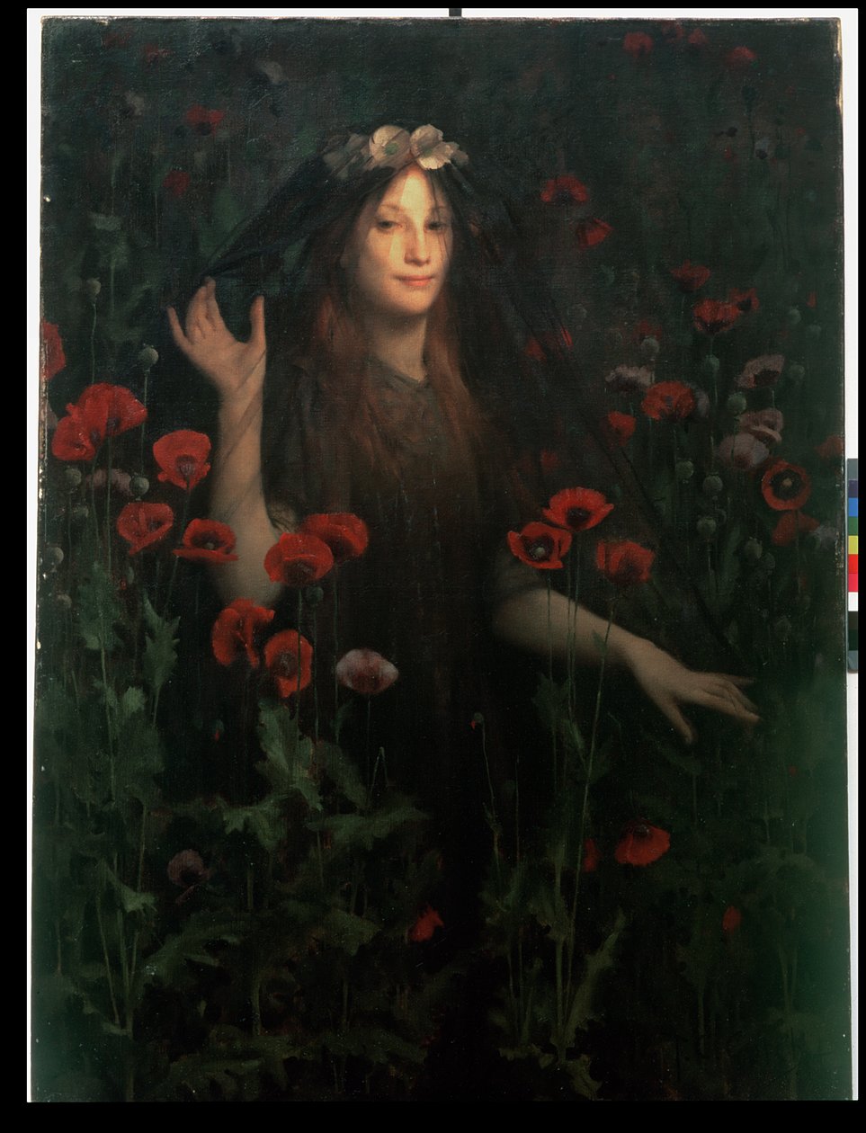 Döden som brud, 1894-95 av Thomas Cooper Gotch