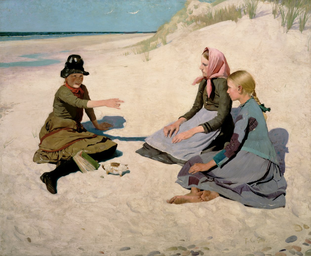 Berättelsen om pengagrisen av Thomas Cooper Gotch