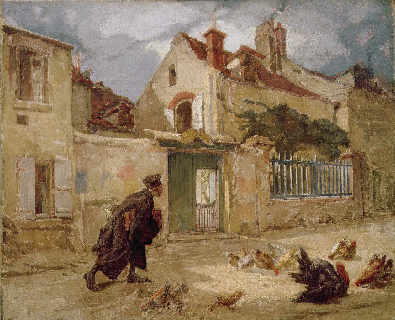 Advokat i domstol, 1859-60 av Thomas Couture