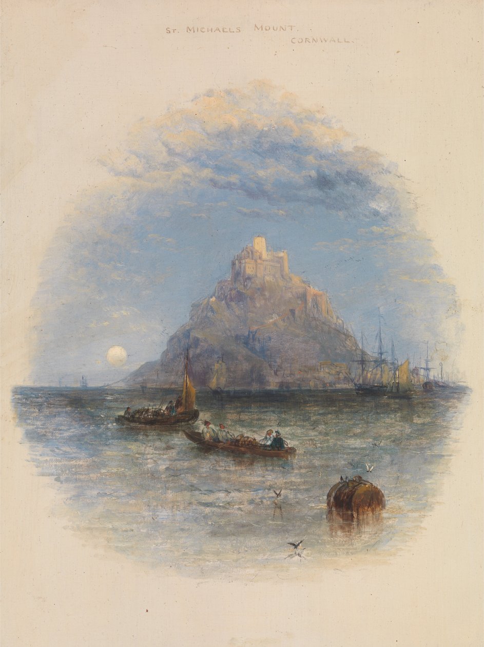 St. Michaels Mount, Cornwall av Thomas Creswick