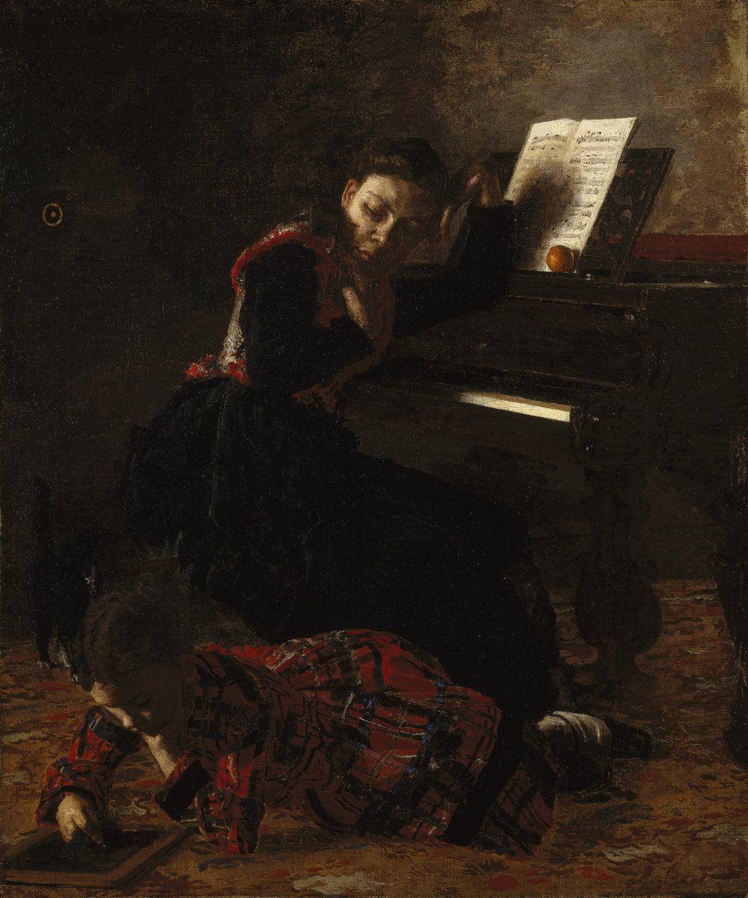 Hem scen av Thomas Eakins