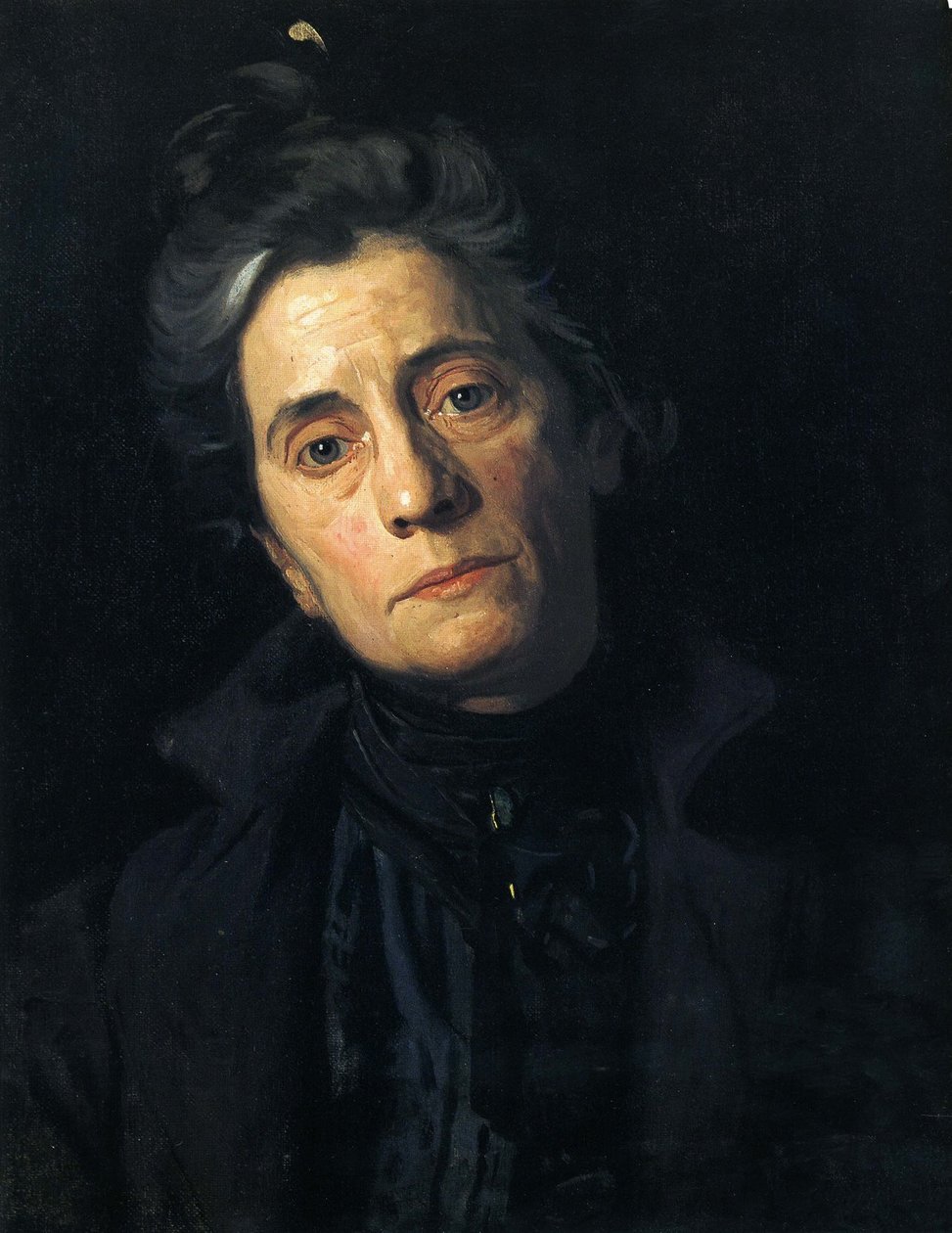 Portrait of Susan MacDowell Eakins av Thomas Eakins