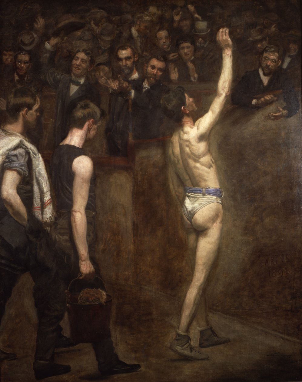 hyllats av Thomas Eakins