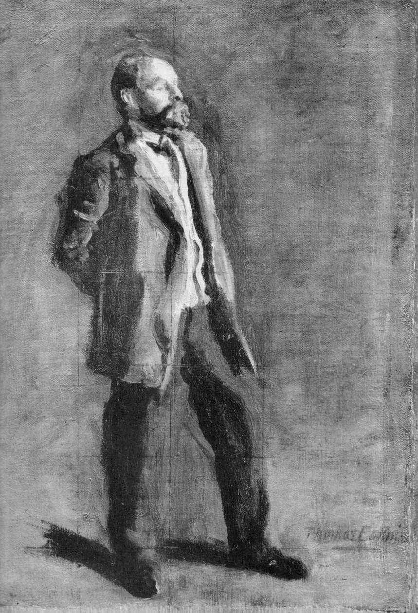 Sketch for the portrait of John McLure Hamilton av Thomas Eakins