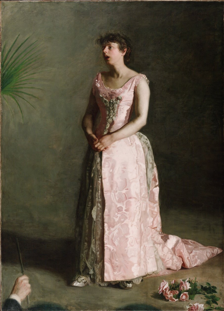 Konsertsångaren av Thomas Eakins