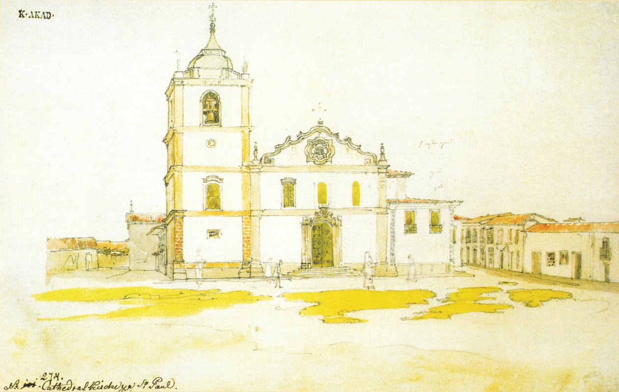 São Paulo katedral av Thomas Ender