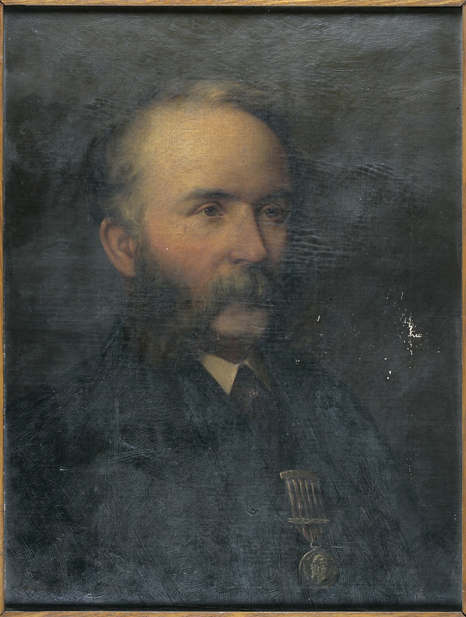 Porträtt av konstnärens far av Thomas Eyre Macklin