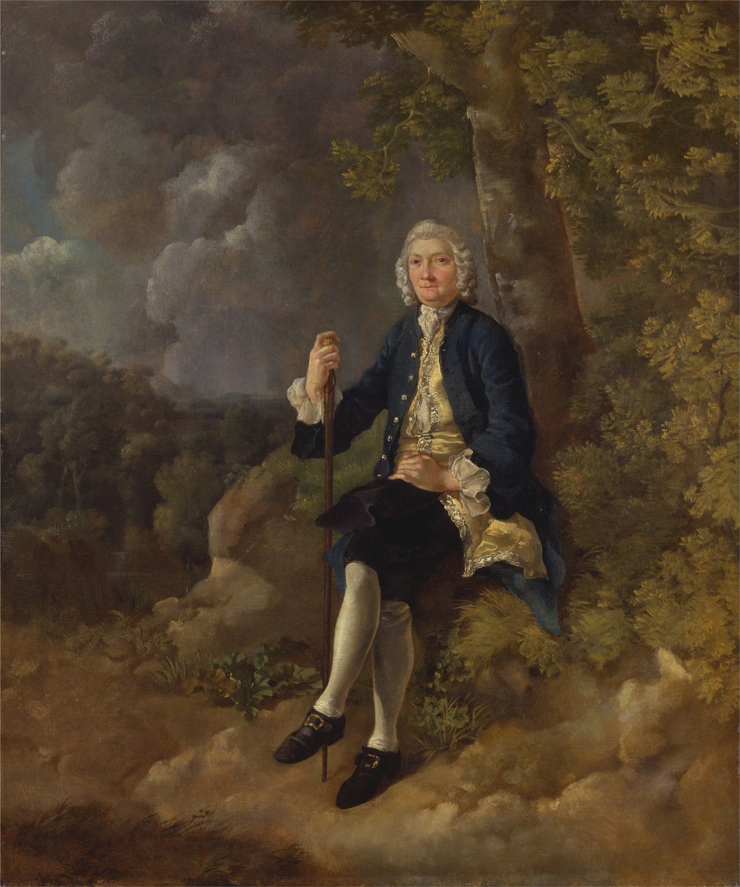 Clayton Jones av Thomas Gainsborough