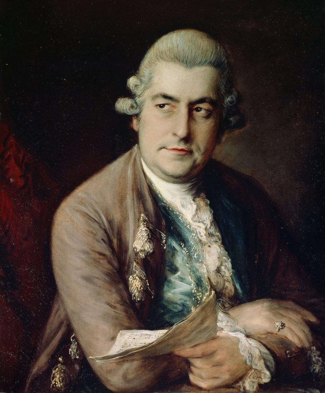 Johann Christian Bach, 1776 av Thomas Gainsborough