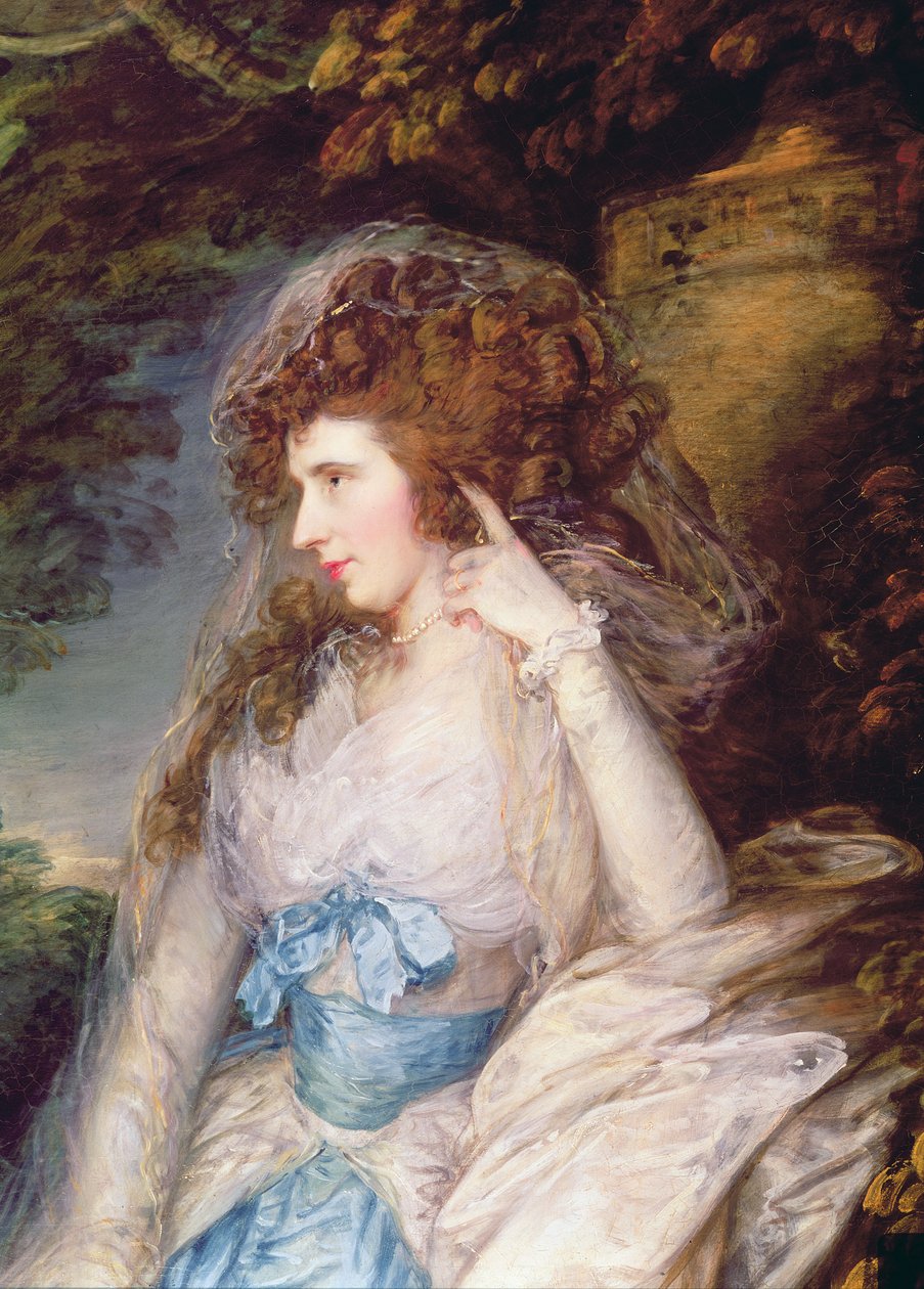 Mary, Lady Bate-Dudley, 1787 av Thomas Gainsborough