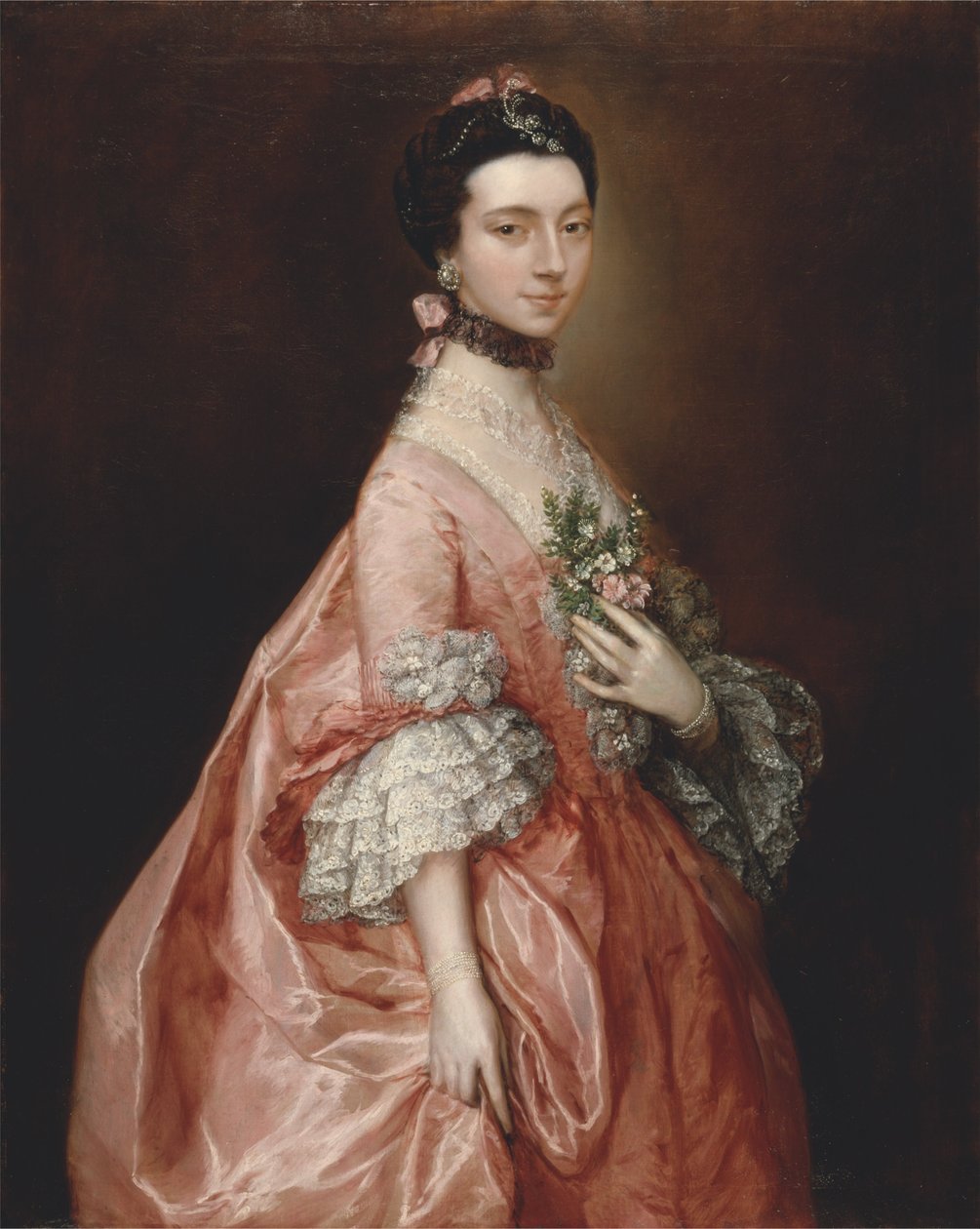 Mary Little, senare Lady Carr av Thomas Gainsborough