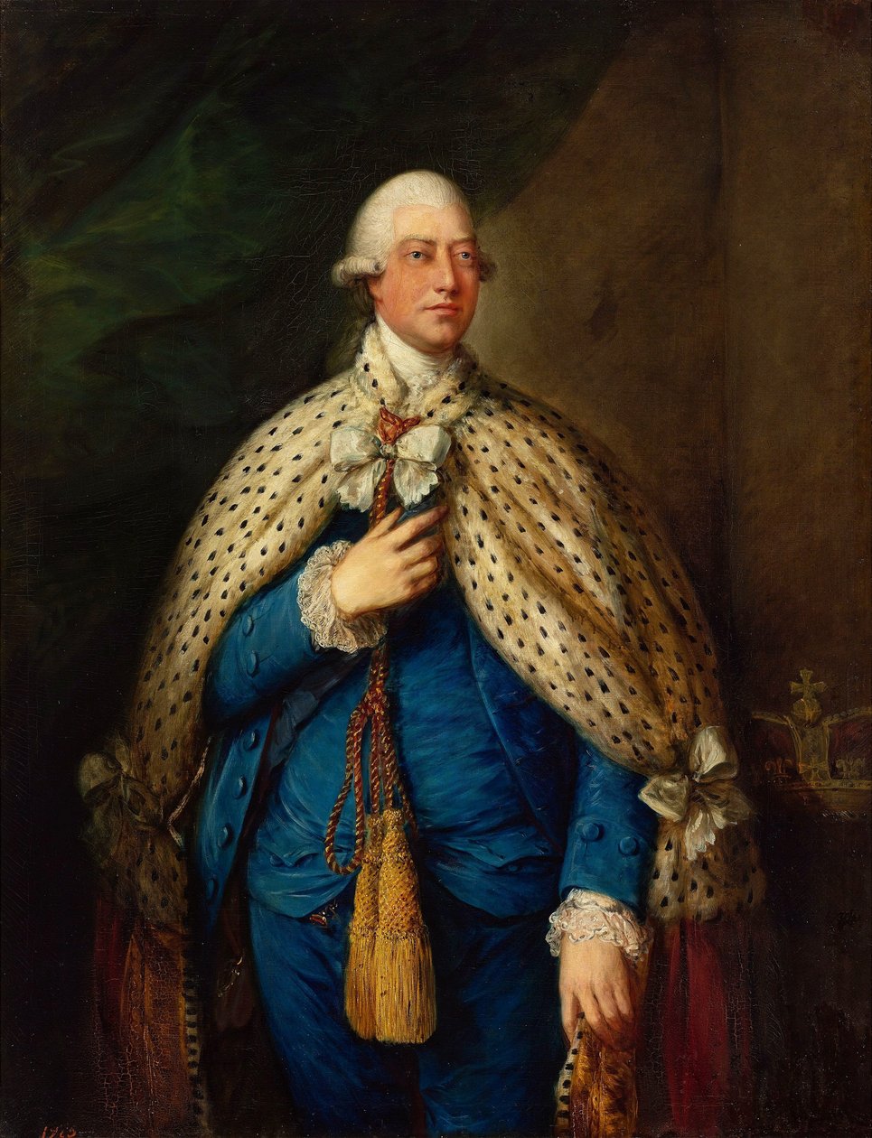 Porträtt av George III av Thomas Gainsborough