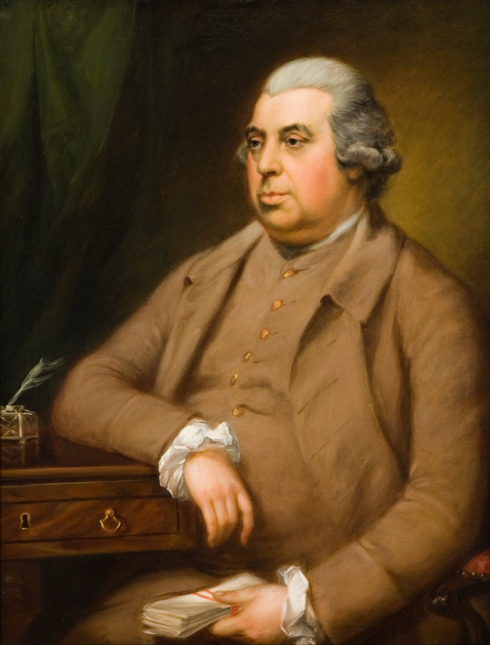 Porträtt av John Thornton, Esq. av Thomas Gainsborough