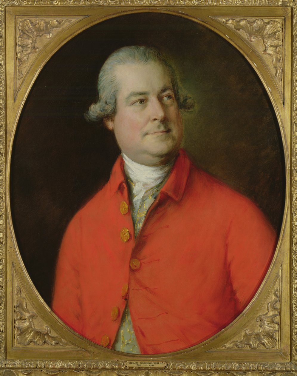 Porträtt av Richard Ottley (1729-75) av Thomas Gainsborough
