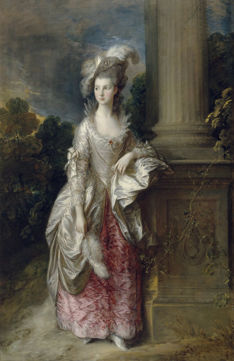Ärade fru Graham av Thomas Gainsborough
