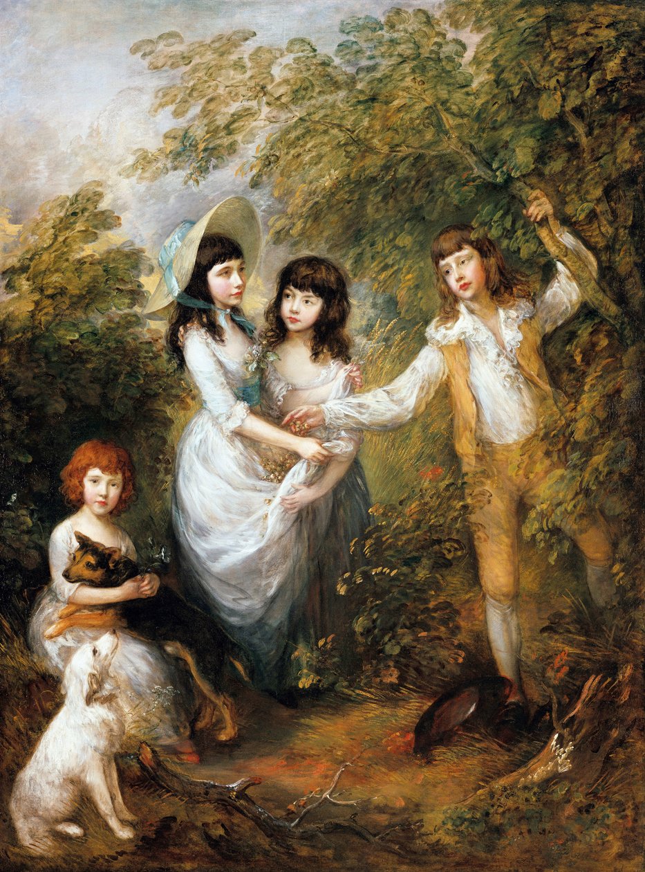 Marsham -barnen av Thomas Gainsborough