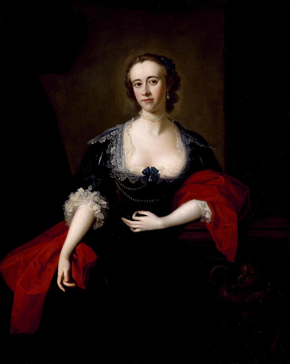 Fröken Alicia Macartney av Thomas Hudson