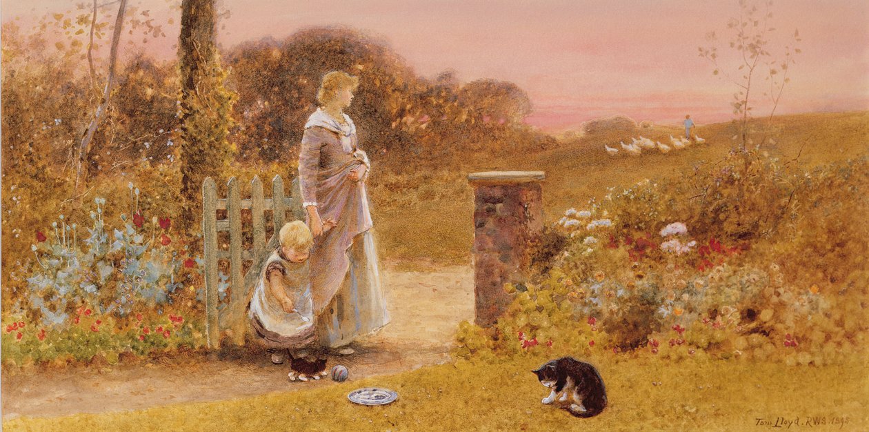 Afton, 1895 av Thomas James Lloyd