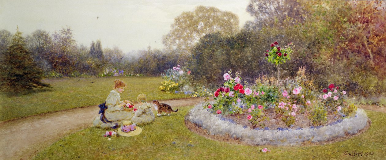 Rosenträdgården, 1903 av Thomas James Lloyd