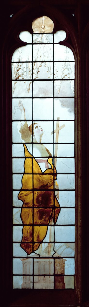 Faith (målat glas) av Thomas Jervais