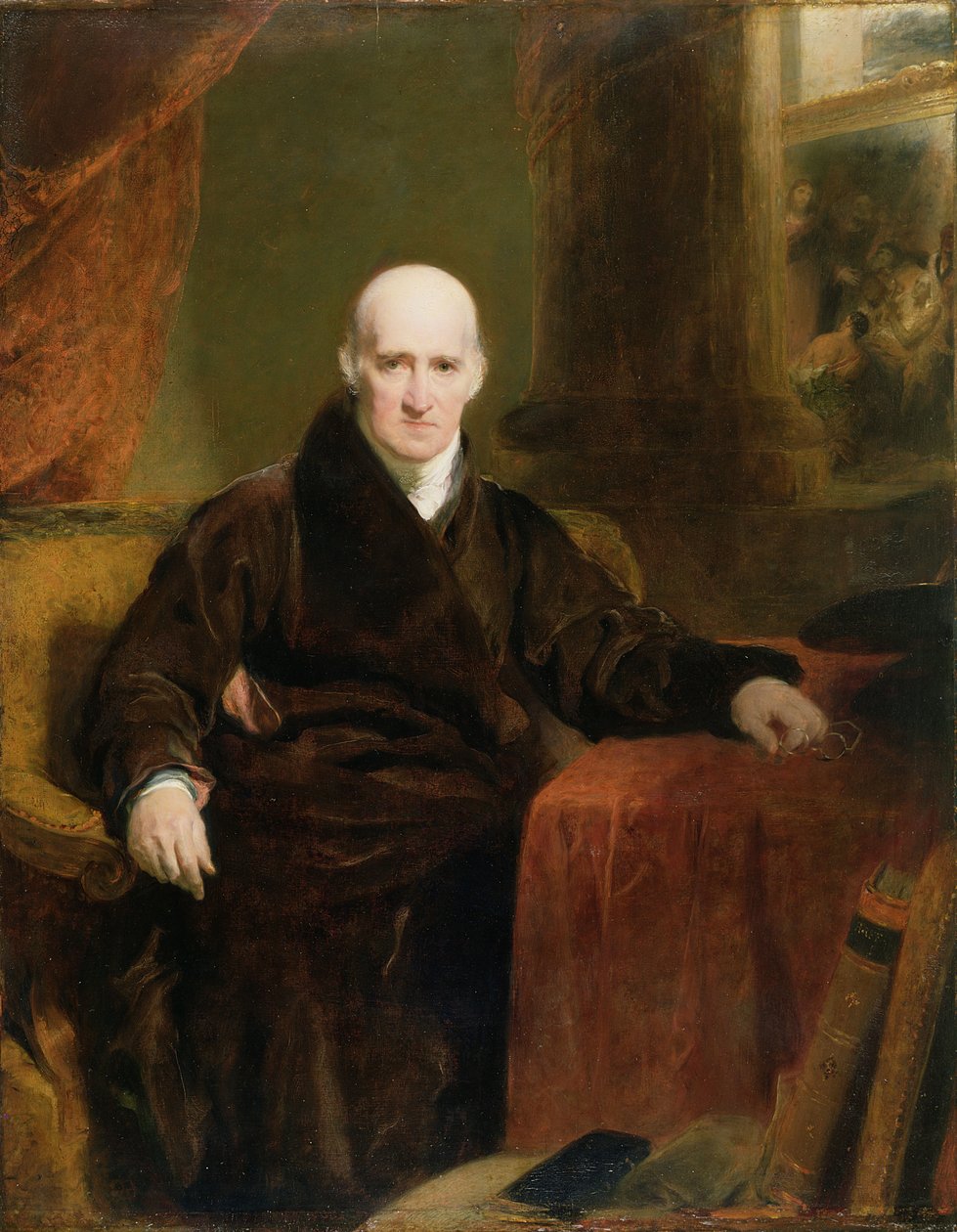 Benjamin West (1738-1820) 1810 av Thomas Lawrence