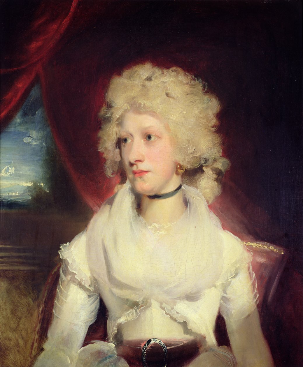 Porträtt av fröken Martha Carr av Thomas Lawrence
