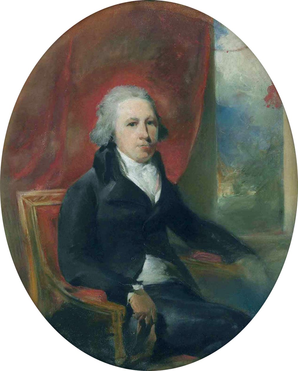 Portrait of William Hamilton 1751-1801 av Thomas Lawrence