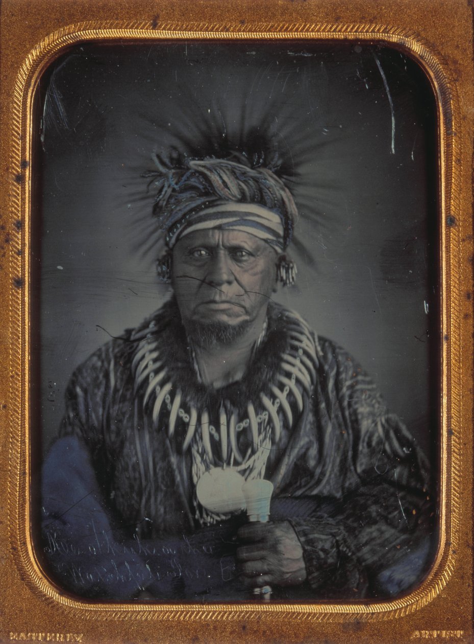 Porträtt av Keokuk av Thomas M. Easterly