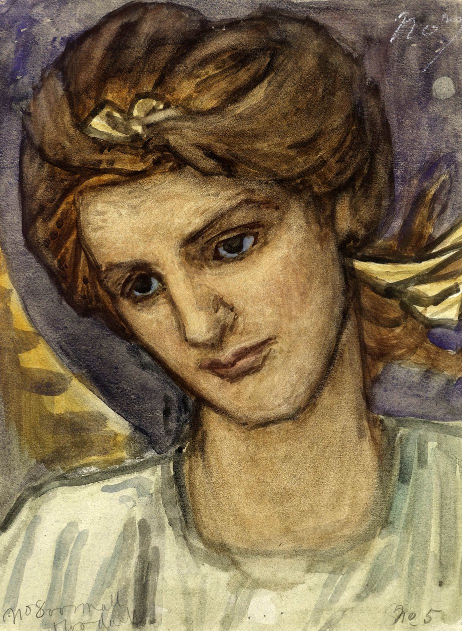 St Catherine, ca 1899 av Thomas Matthews Rooke
