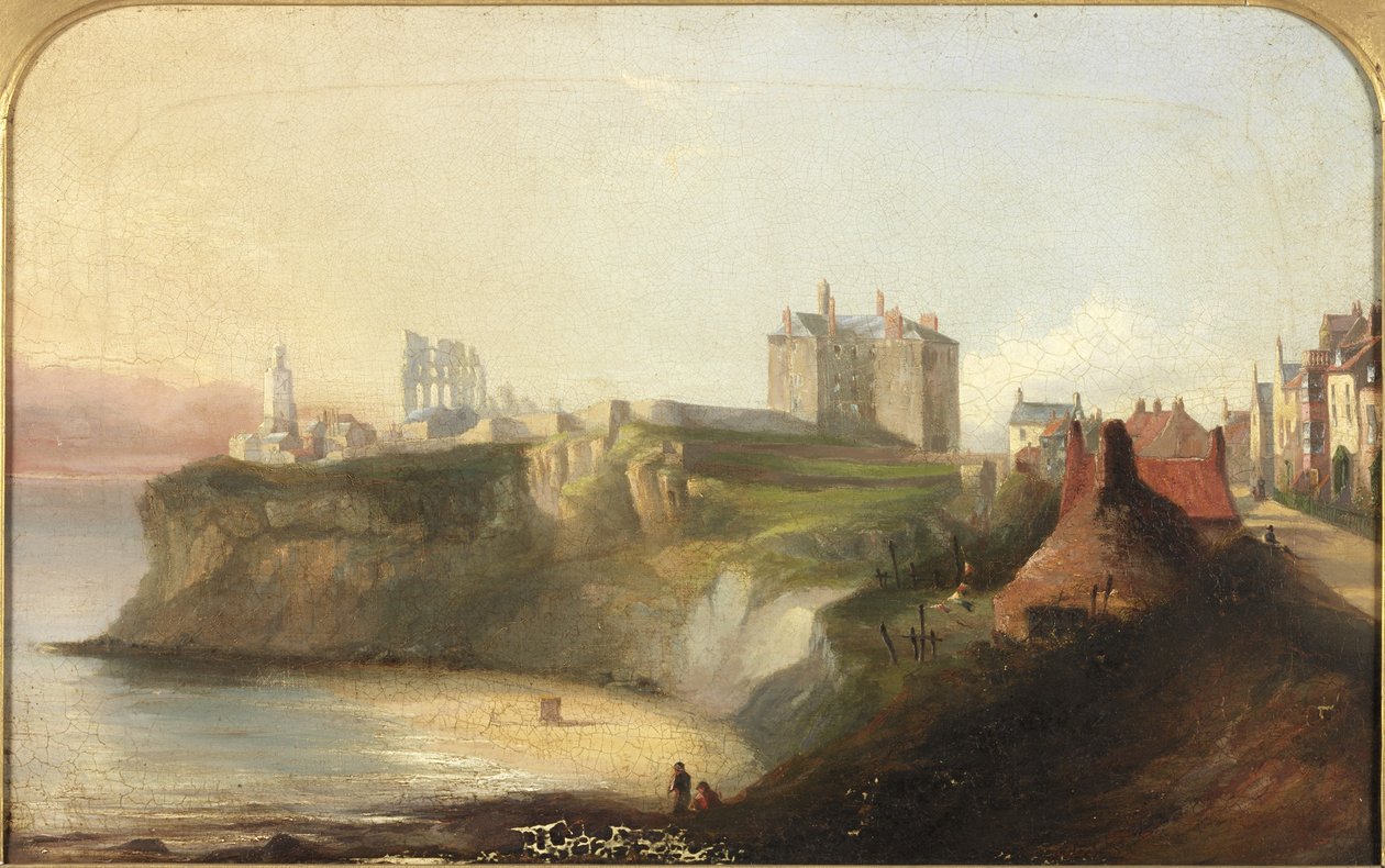 Percy Bay, Tynemouth av Thomas Miles Richardson