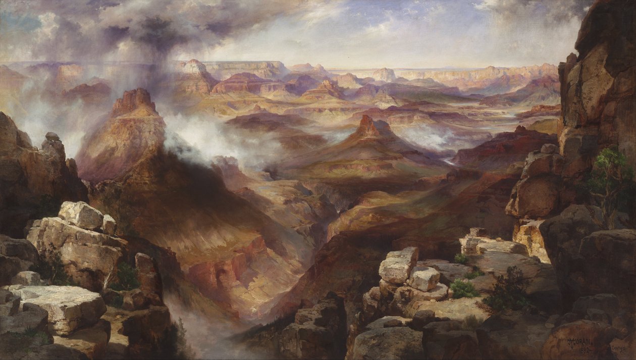 Grand Canyon of the Colorado River av Thomas Moran