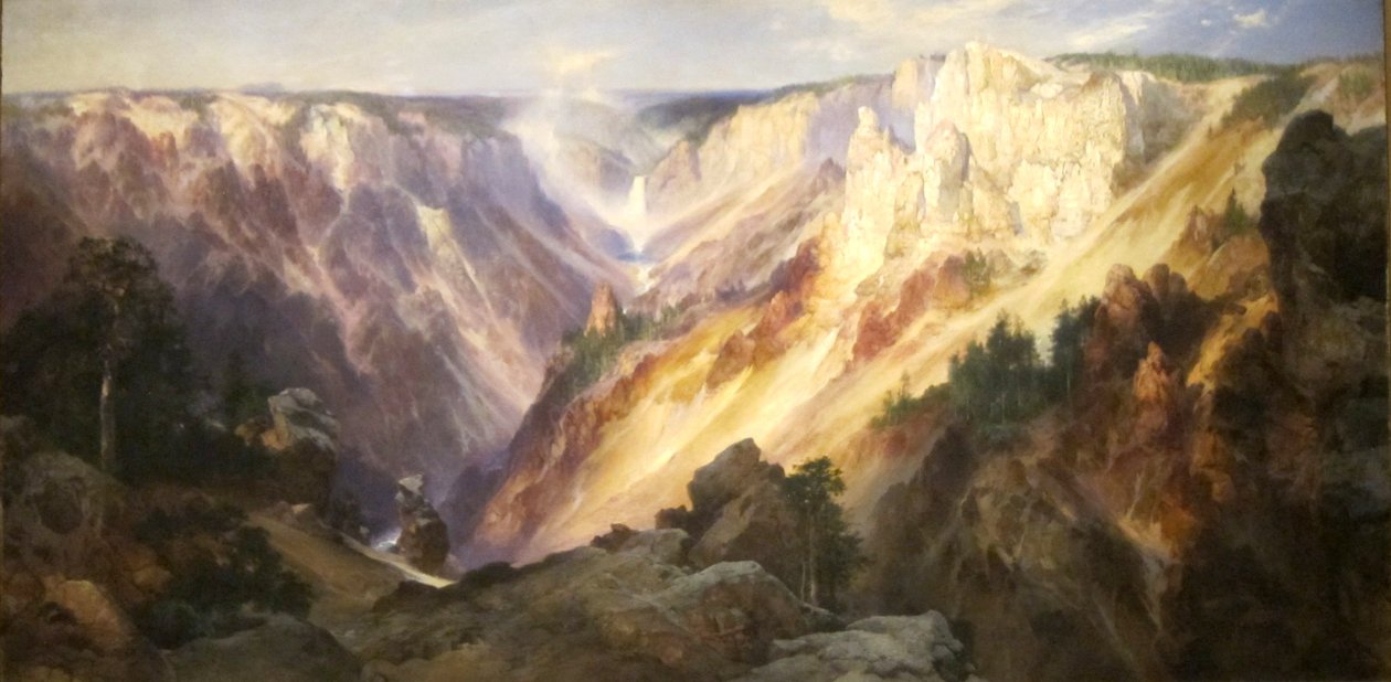 Unbekanntes Bild av Thomas Moran