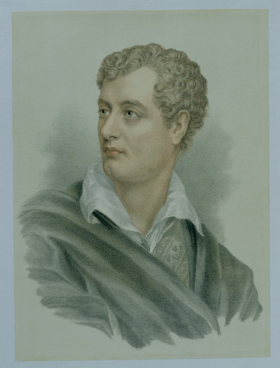 George, Lord Byron (1788-1824) av Thomas Phillips