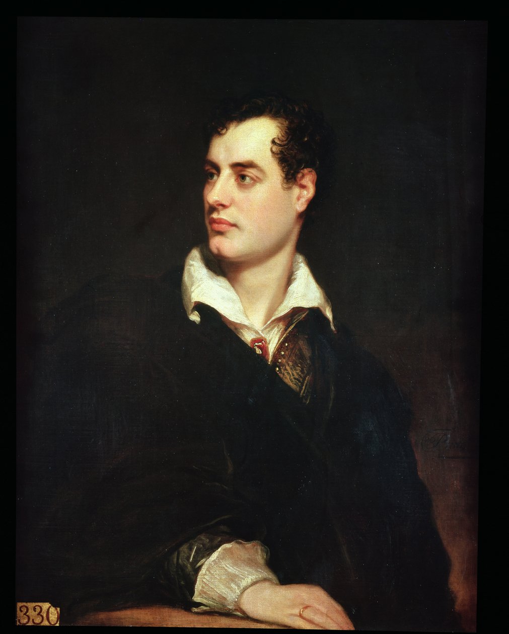 Porträtt av Lord Byron (1788-1824) av Thomas Phillips
