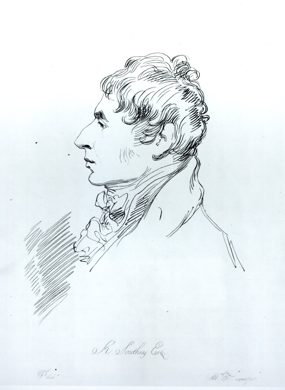 Picha ya Robert Southey (1774-1843) swed av Thomas Phillips