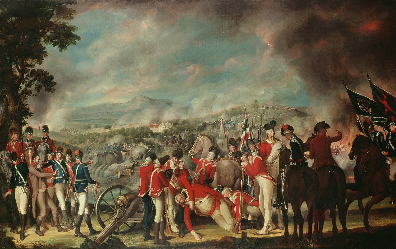 Slaget vid Ballinahinch, 13 juni 1798, ca 1798 av Thomas Robinson