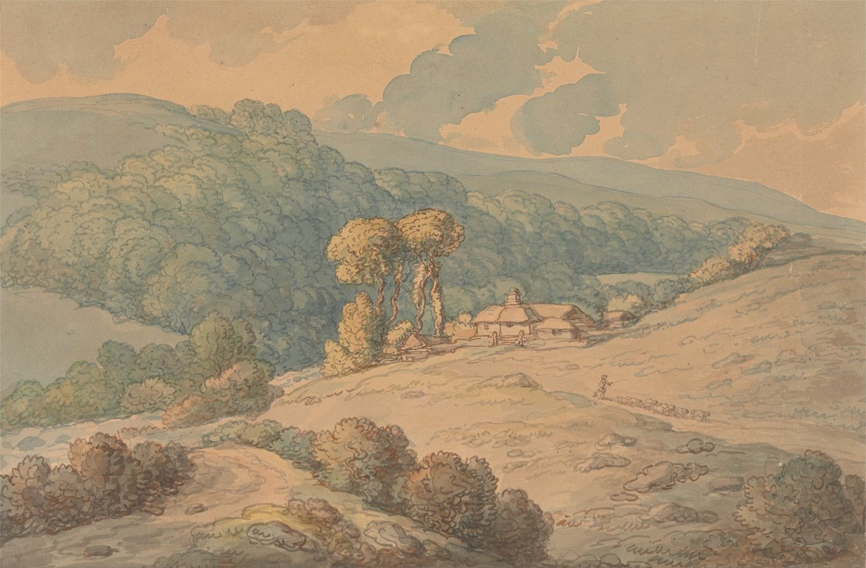 Hengar Wood, St. Tudy, Cornwall av Thomas Rowlandson