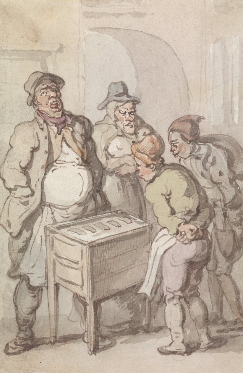 Hot Spice Gingerbread, all Hot av Thomas Rowlandson