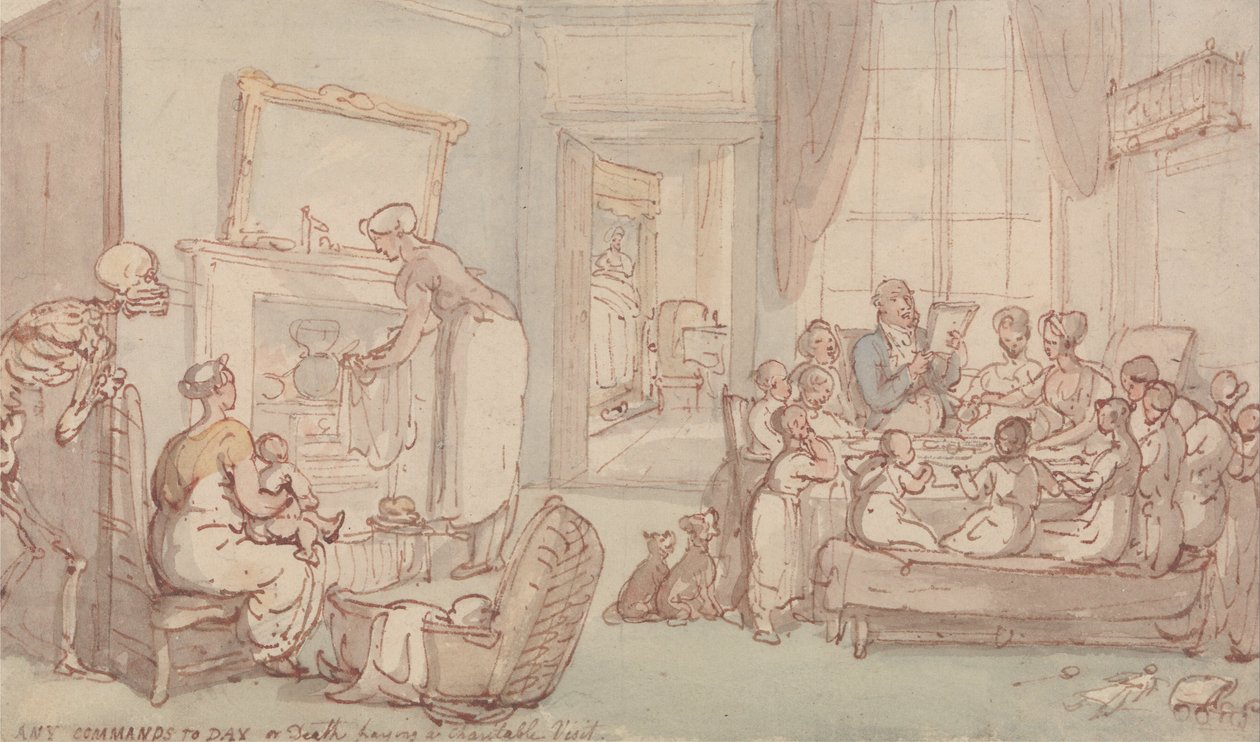 The Family of Children av Thomas Rowlandson