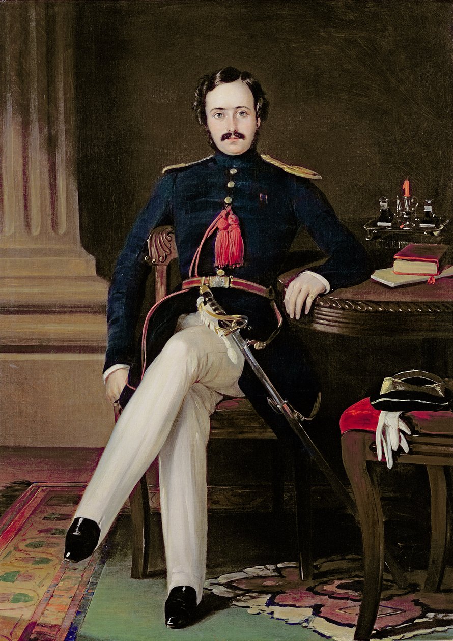 Brevet-major Robert Cornelis Napier (1810-90), c.1846-47 av Thomas Smart