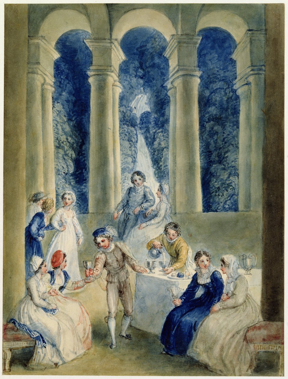 Den tionde dagen av Decameron, från Boccaccios 