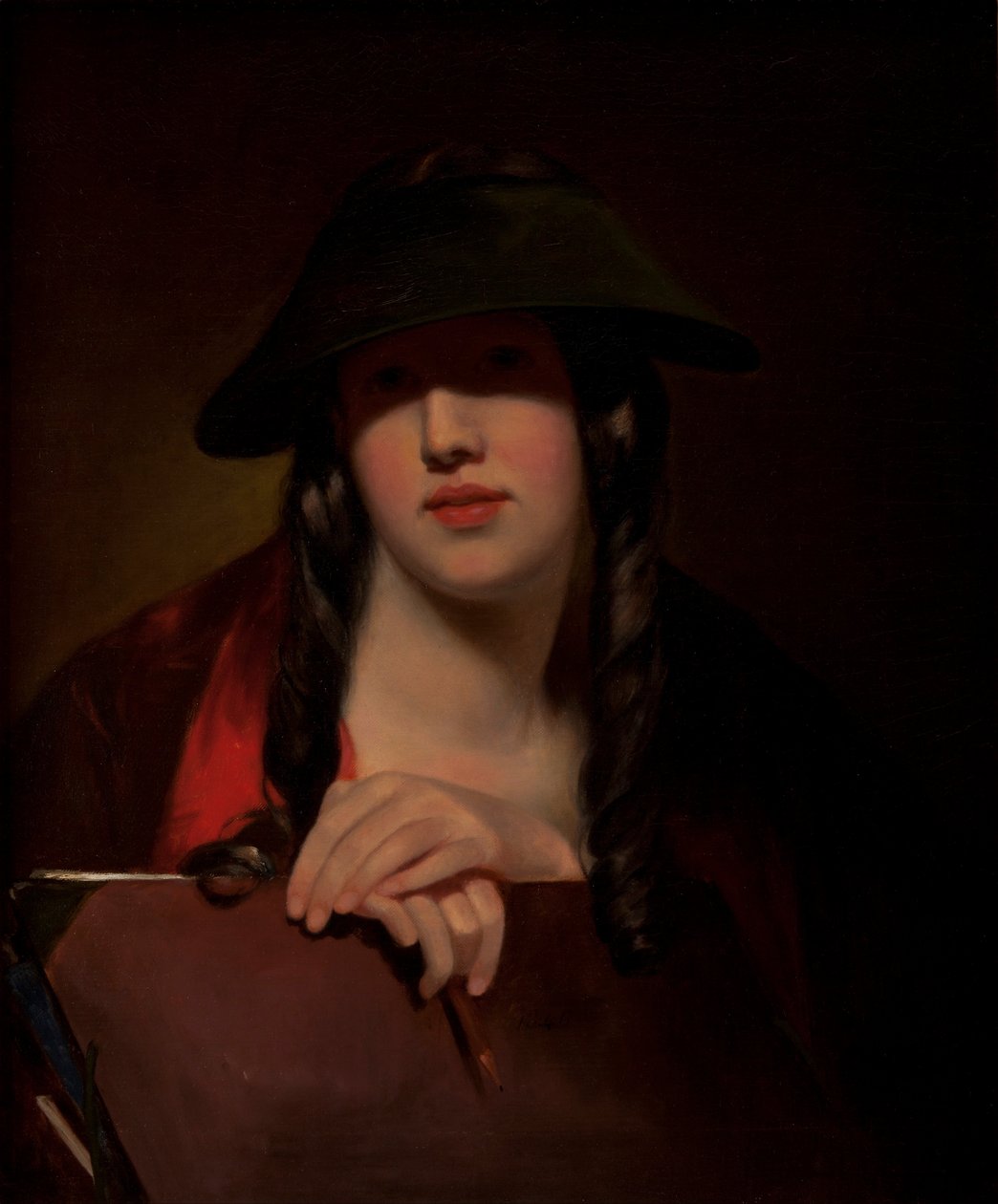 The Student (Rosalie Kemble Sully) av Thomas Sully