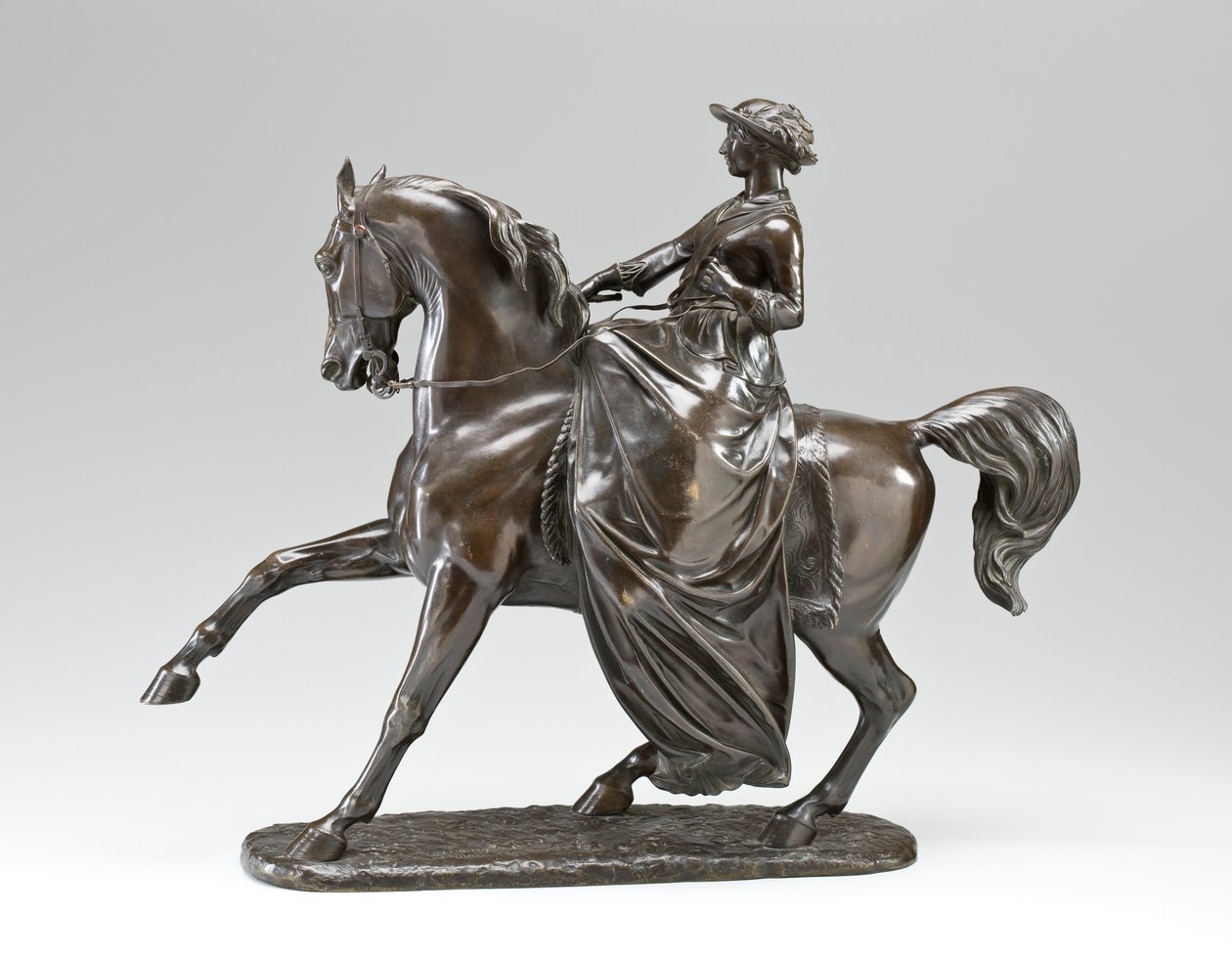 Ridstaty av drottning Victoria, 1853 (brons) av Thomas Thornycroft