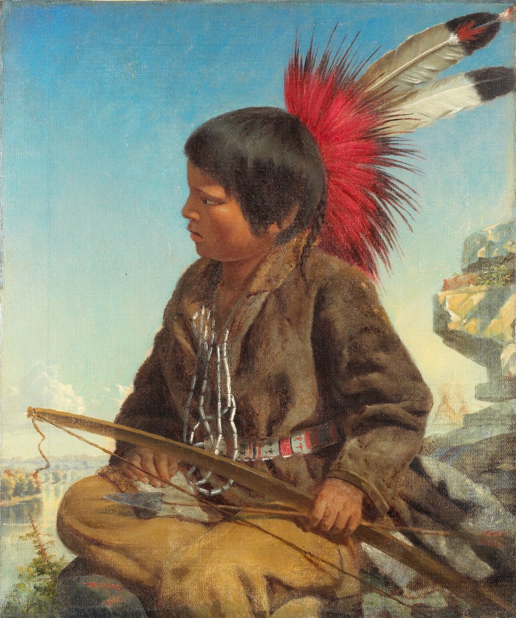 Tama Initia i Fort Snelling, 1862 swed av Thomas Waterman Wood
