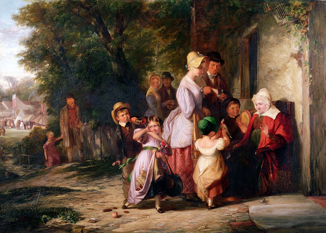 Vender tilbage fra messen sverige av Thomas Webster