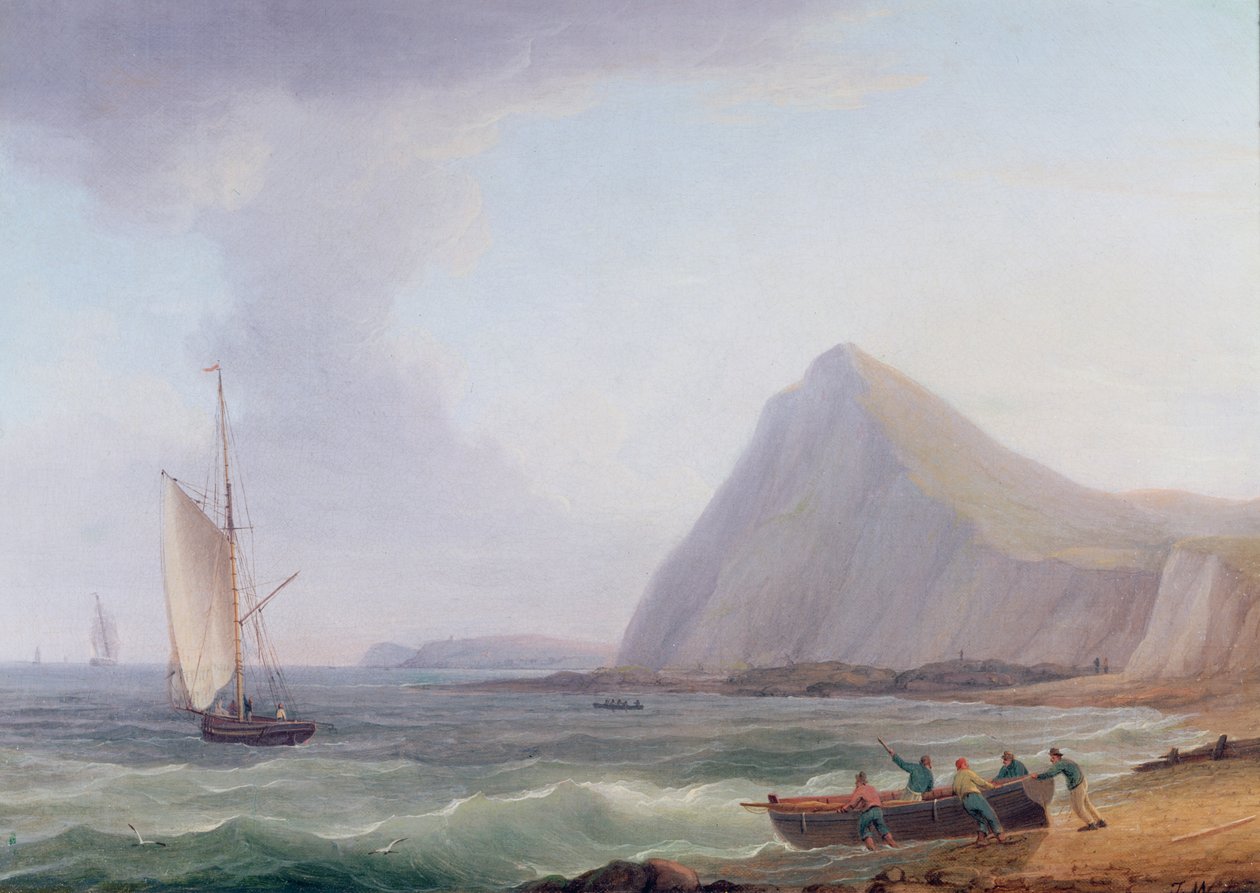 Dover klippor av Thomas Whitcombe